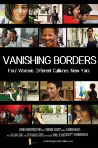 Film poster for Vanishing Borders. Photo from Alexandra Hidalgo.