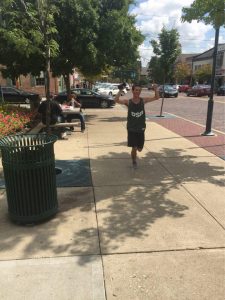 student running 