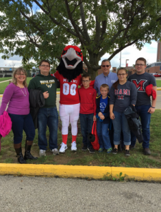 People posing with Swoop