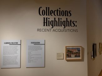 Installation of Collections Highlights