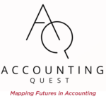 Accounting Quest logo with the tagline, Mapping Futures in Accounting