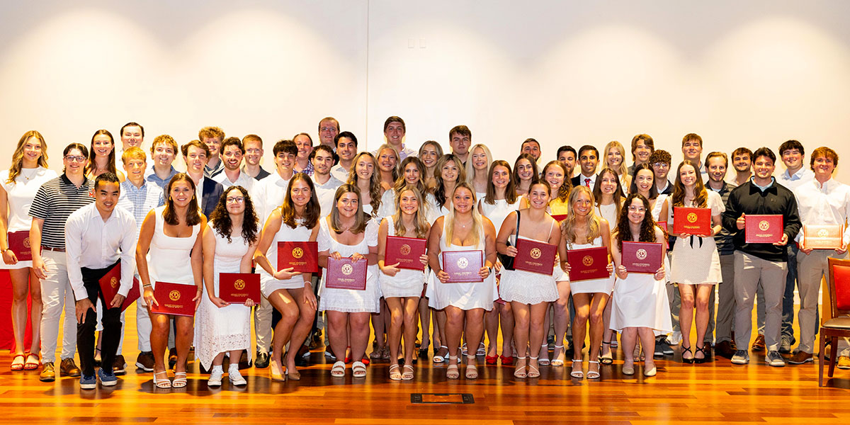 Congratulations to our 55 Master of Accountancy Graduates!