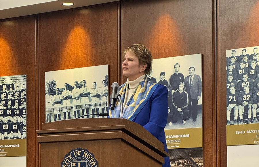 Accountancy Department Chair Anne Farrell named University of Notre Dame Mendoza College of Business 2026 Accountancy Alumnus of the Year