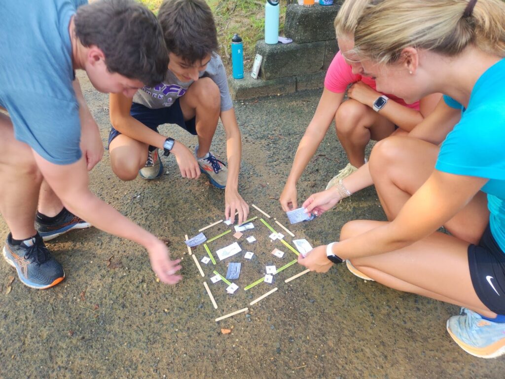Students actively engaged in a hands-on science experiment.