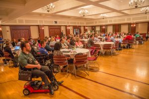 crowd at the 2017 Accessible Technology Symposium