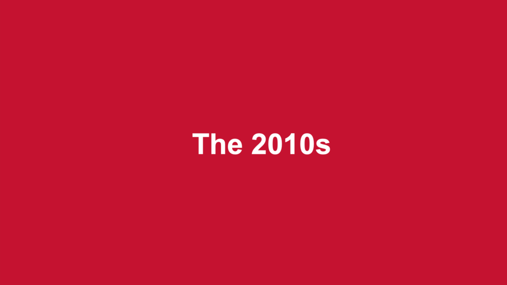 The 2010s