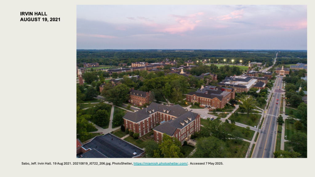 IRVIN HALL
AUGUST 19, 2021