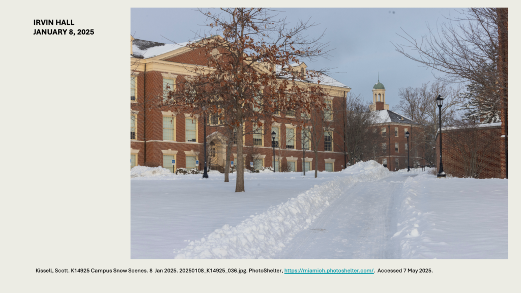 IRVIN HALL
JANUARY 8, 2025