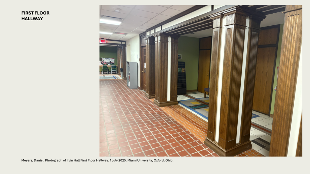 FIRST FLOOR HALLWAY