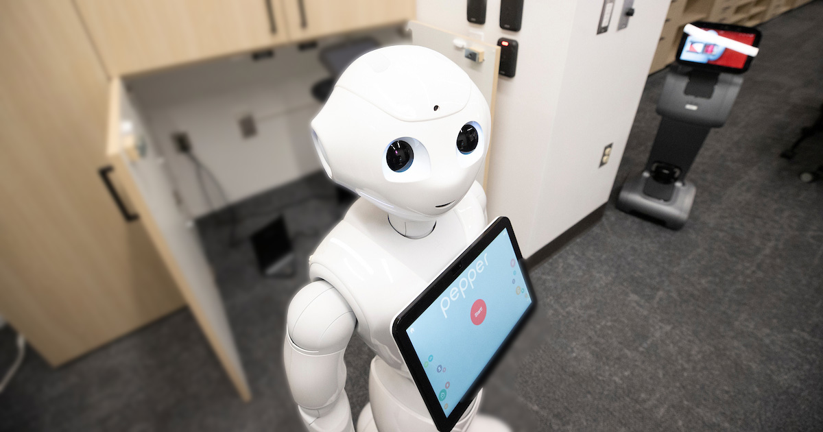 Human-like AI robot