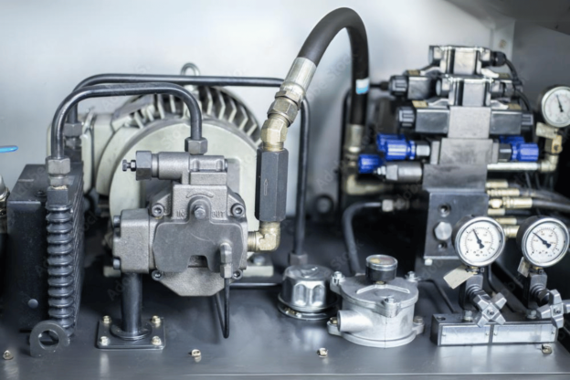 how to adjust pressure on hydraulic pump