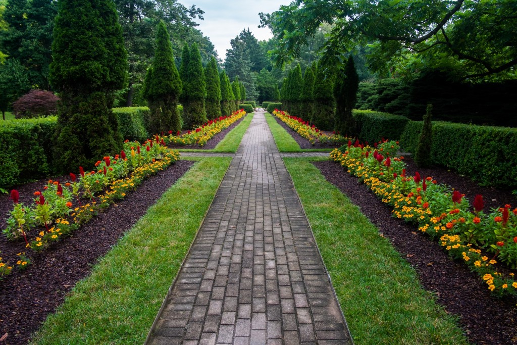 Walkway of the Formal Gardens