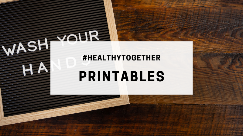 Healthy Together Printables