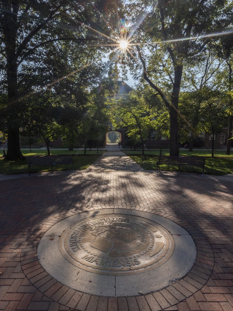 The Seal in academic quad