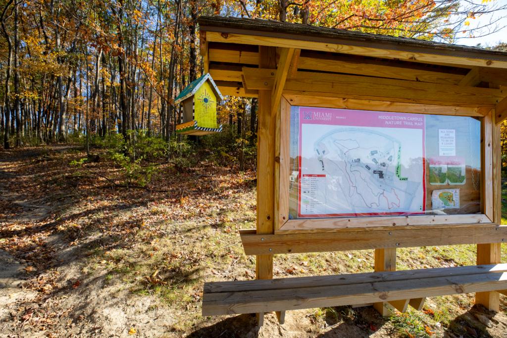A map of Nature Trails